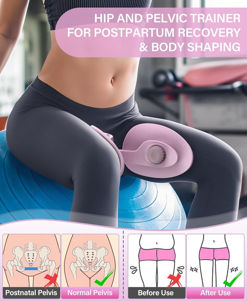 TINRIEF Kegel Exerciser, Pelvic Floor Muscle Exercise Devices for Women, Inner Thigh Exerciser Leg Workout Equipment Thigh Trainer for Male Hip Trimmer Inner Thigh Toner Workout - Image 4